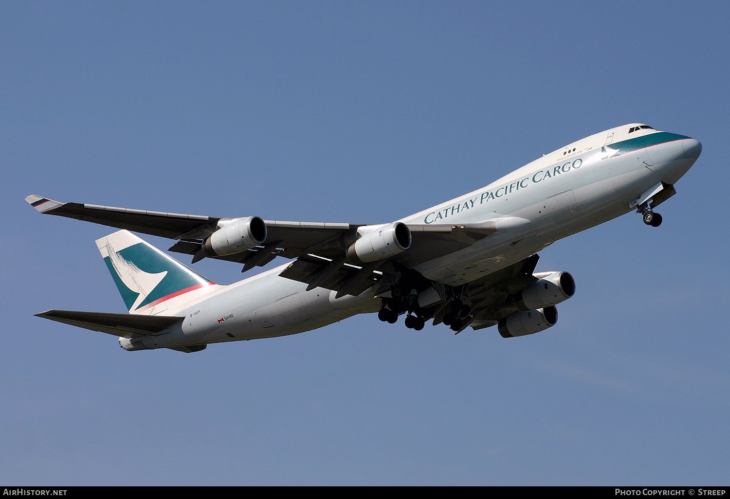 Aircraft Photo of B-HUP | Boeing 747-467F/SCD | Cathay Pacific Airways Cargo | AirHistory.net #336740