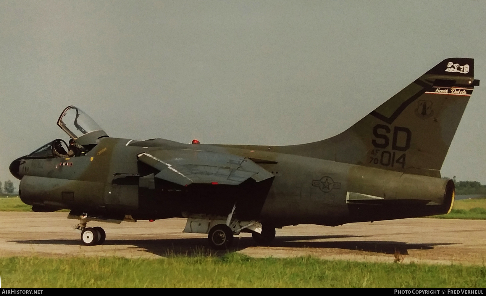 Aircraft Photo of 70-1014 / AF70-014 | Vought A-7D Corsair II | USA - Air Force | AirHistory.net #336743