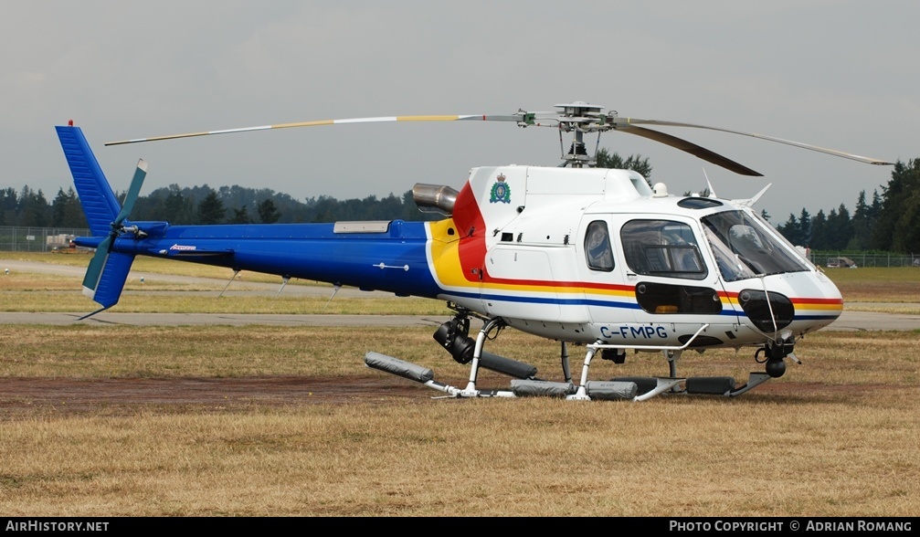 Aircraft Photo of C-FMPG | Eurocopter AS-350B-3 Ecureuil | Royal Canadian Mounted Police | AirHistory.net #336746