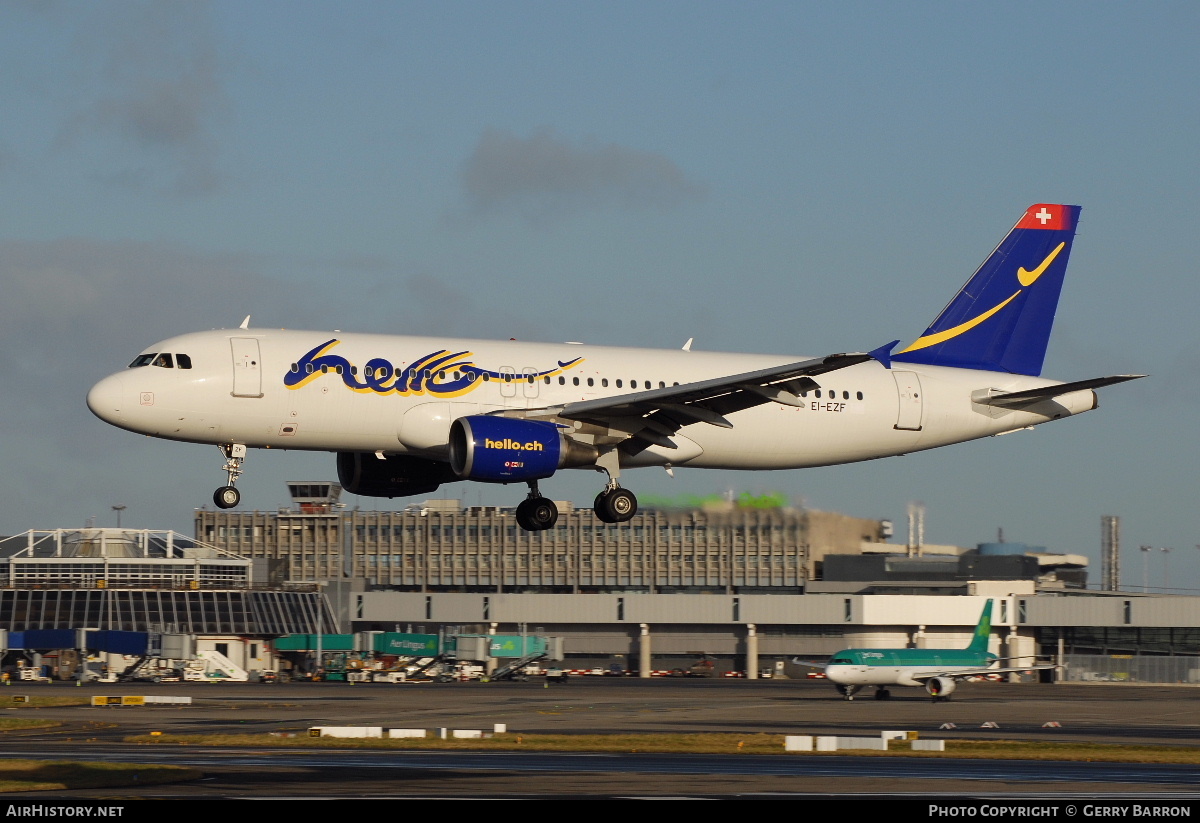 Aircraft Photo of EI-EZF | Airbus A320-214 | Hello | AirHistory.net #336763