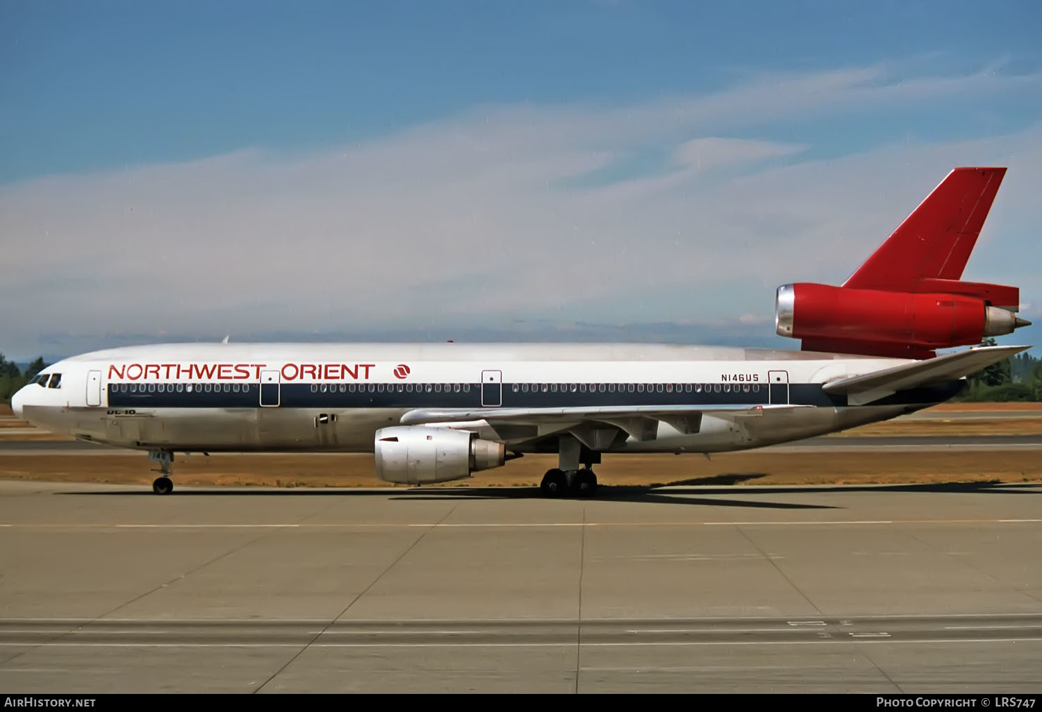 Aircraft Photo of N146US | McDonnell Douglas DC-10-40 | Northwest Orient Airlines | AirHistory.net #336769