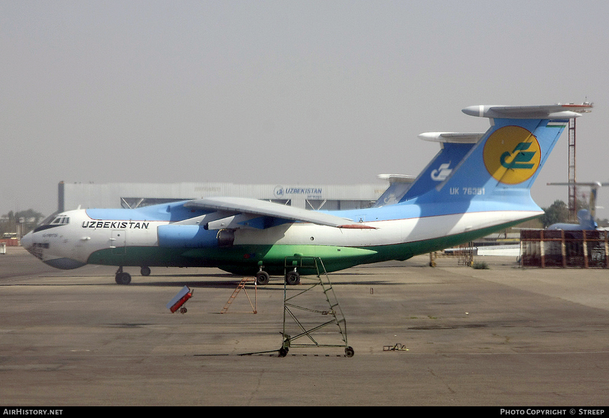 Aircraft Photo of UK-76351 | Ilyushin Il-76TD | Uzbekistan Airways | AirHistory.net #336810