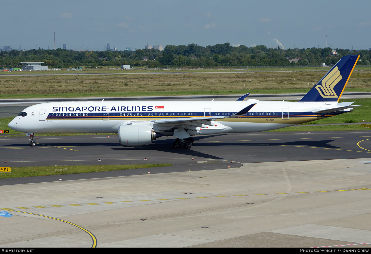 Aircraft Photo of 9V-SMD | Airbus A350-941 | Singapore Airlines | AirHistory.net #336824