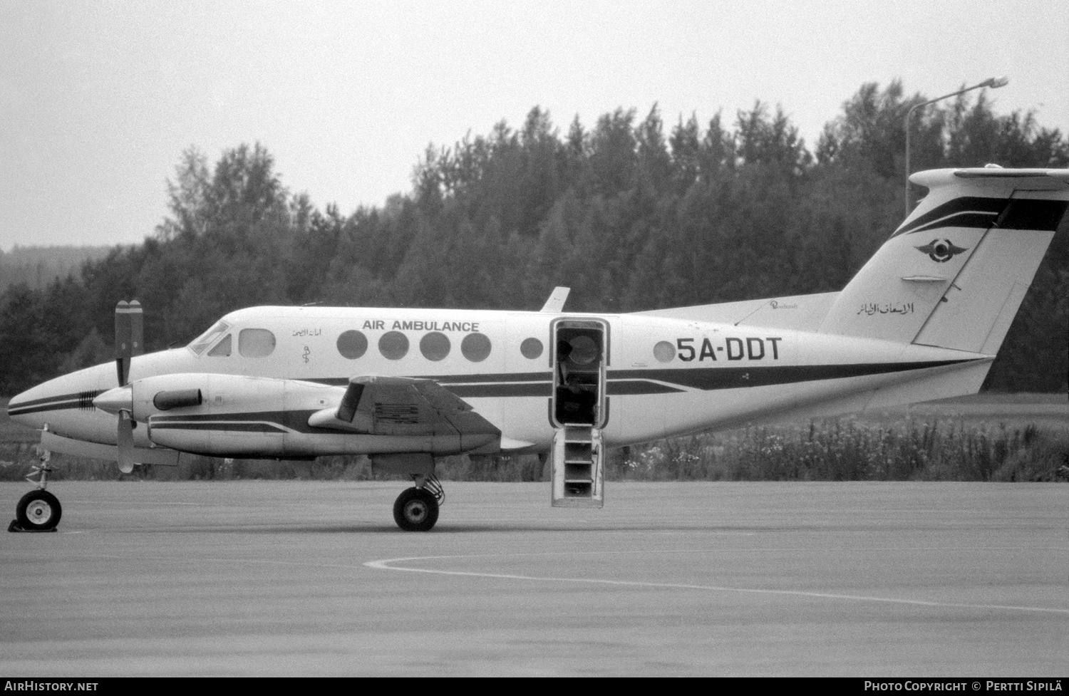 Aircraft Photo of 5A-DDT | Beech 200C Super King Air | Libyan Air Ambulance | AirHistory.net #336832