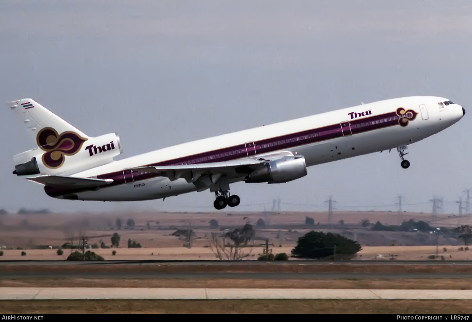 Aircraft Photo of HS-TGD | McDonnell Douglas DC-10-30 | Thai Airways International | AirHistory.net #336842