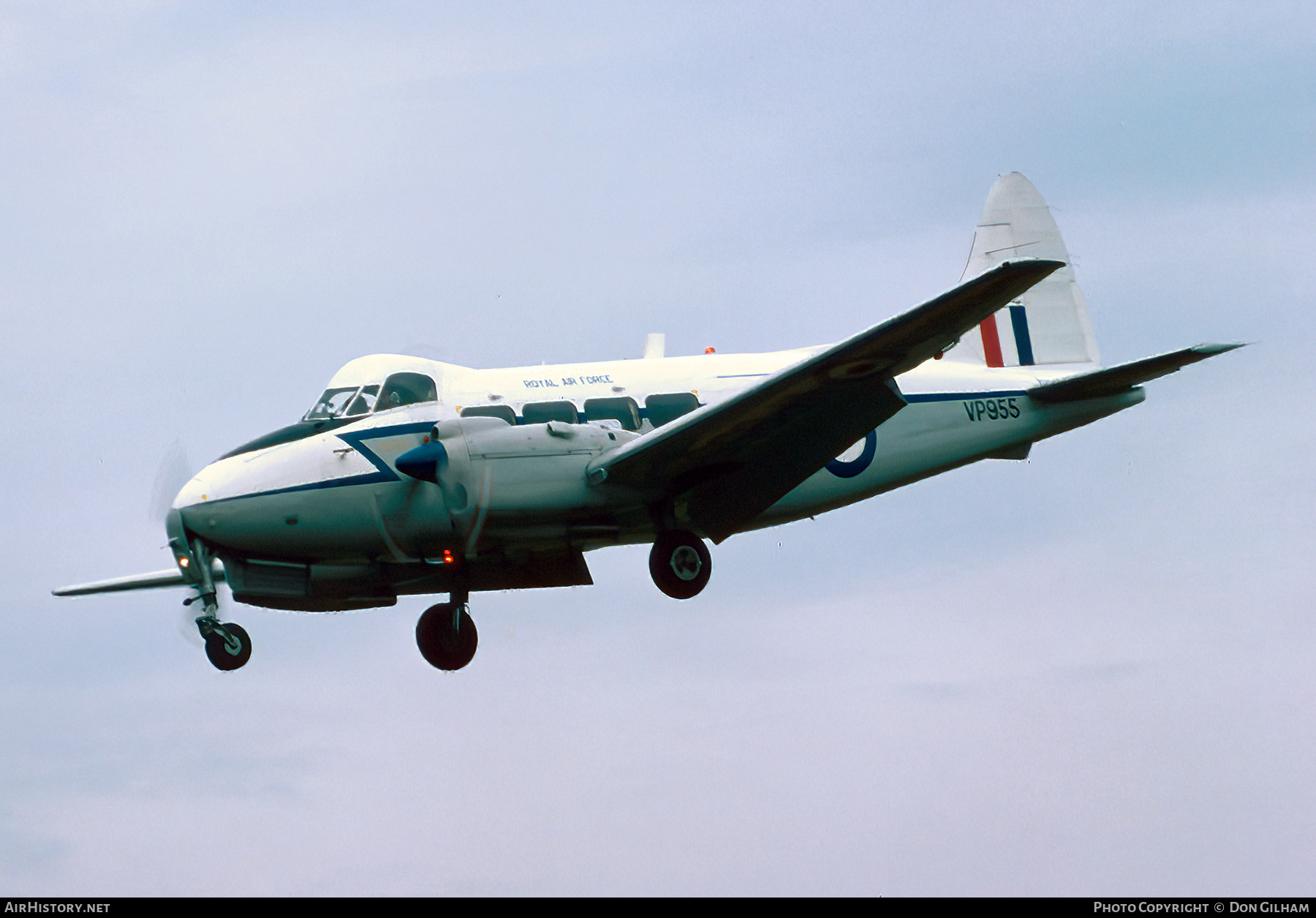 Aircraft Photo of VP955 | De Havilland D.H. 104 Devon C2 | UK - Air Force | AirHistory.net #336854