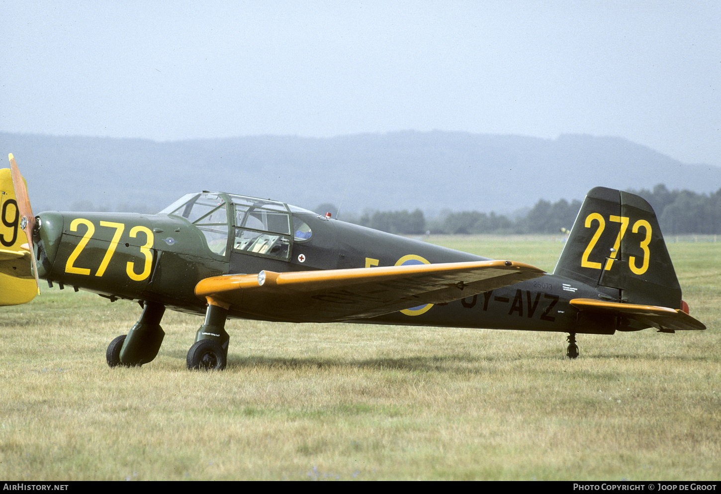 Aircraft Photo of OY-AVZ / 25073 | Bücker Sk25 (Bü-181B-1) | Sweden - Air Force | AirHistory.net #336879