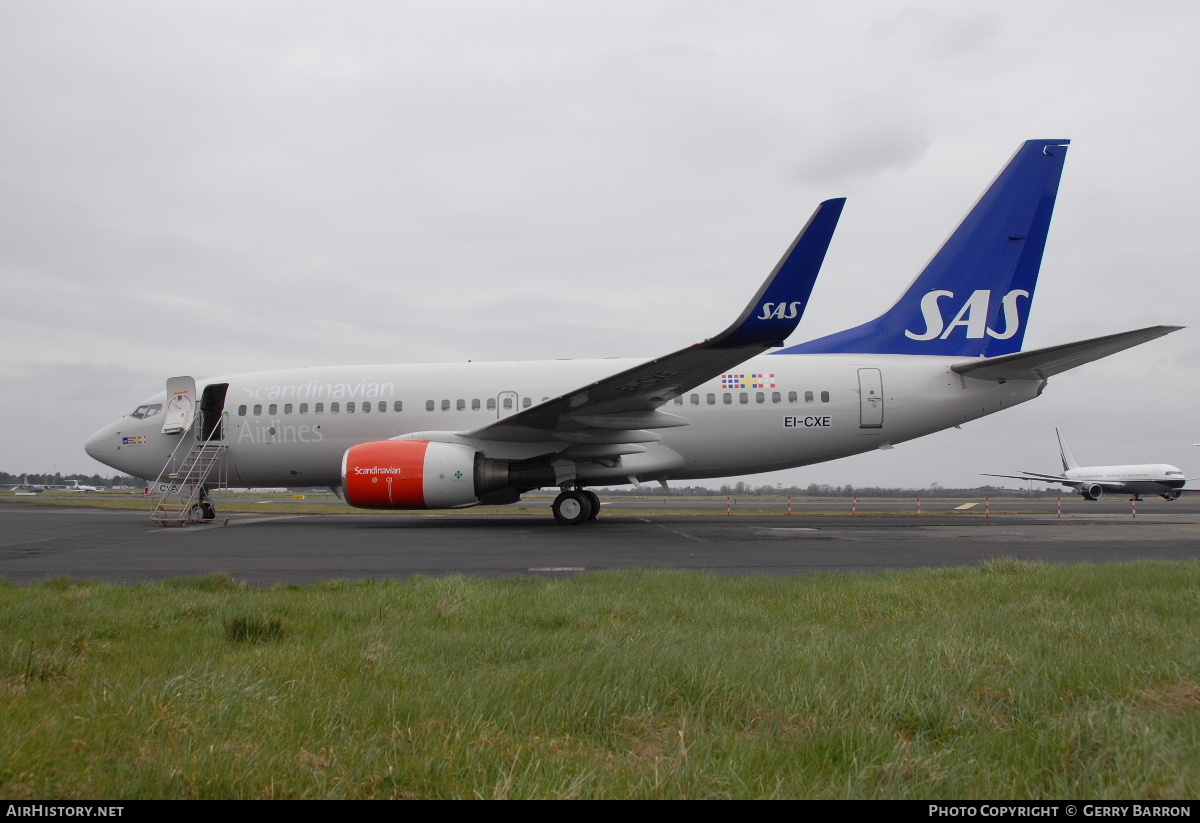 Aircraft Photo of EI-CXE | Boeing 737-76N | Scandinavian Airlines - SAS | AirHistory.net #336881