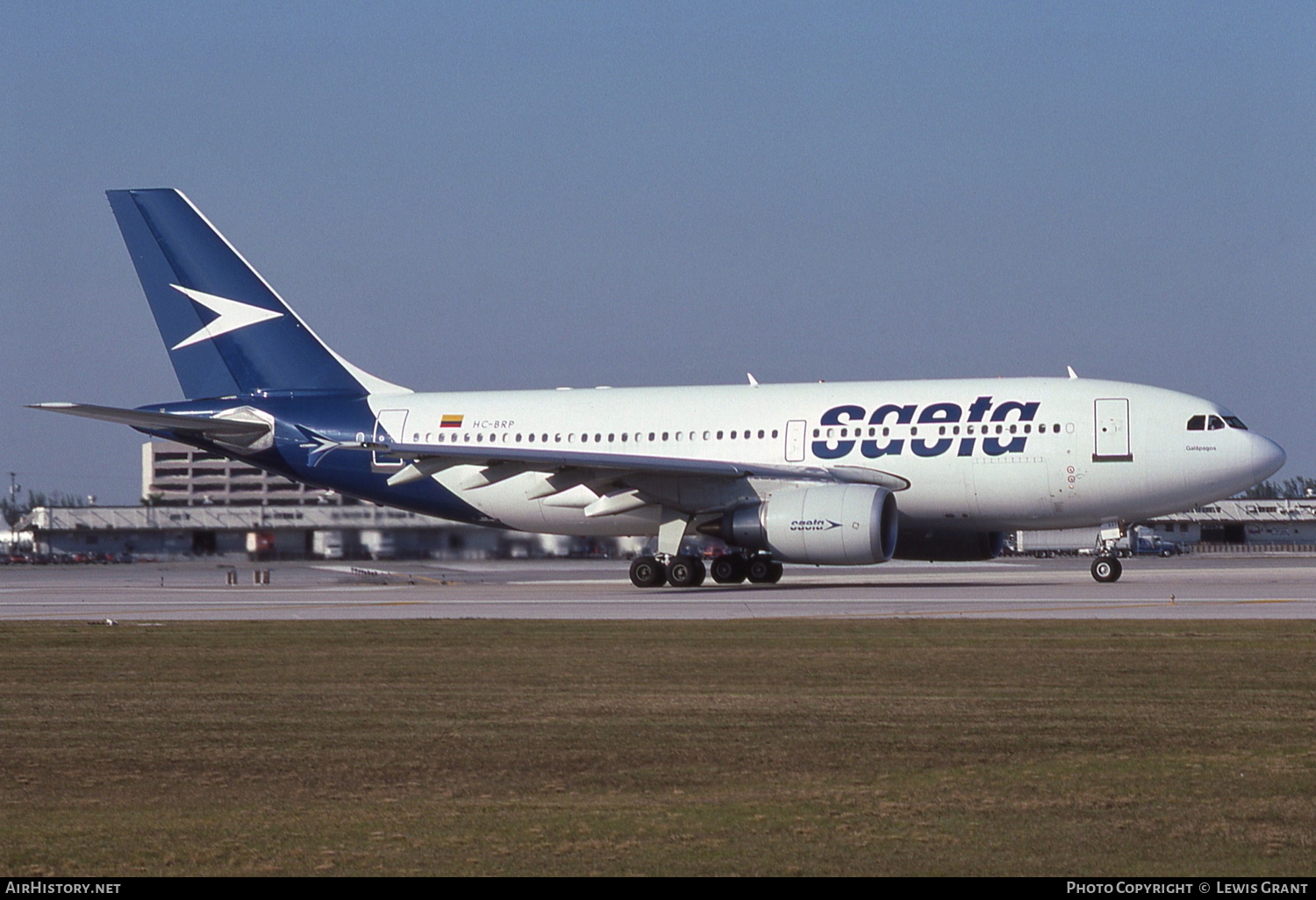 Aircraft Photo of HC-BRP | Airbus A310-304 | SAETA | AirHistory.net #336882