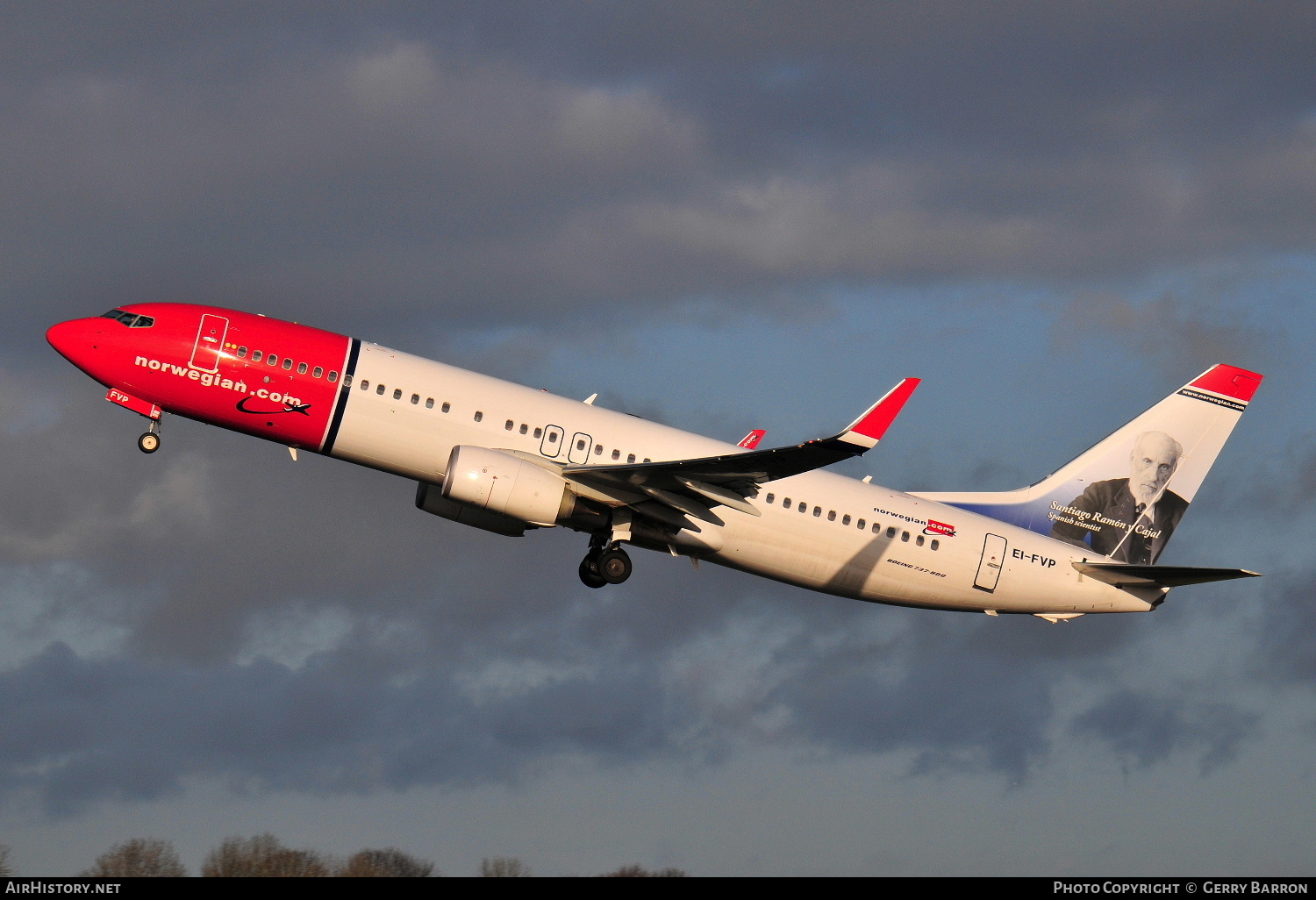Aircraft Photo of EI-FVP | Boeing 737-800 | Norwegian | AirHistory.net #336885