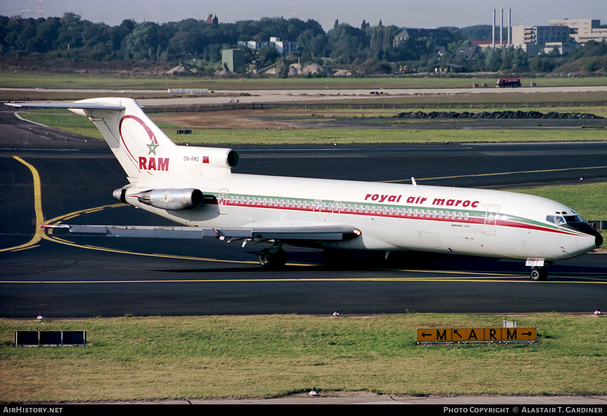Aircraft Photo of CN-RMO | Boeing 727-2B6/Adv | Royal Air Maroc - RAM | AirHistory.net #336888