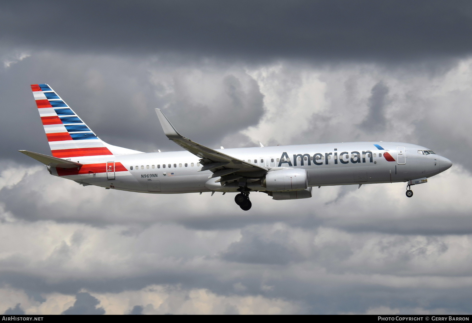 Aircraft Photo of N969NN | Boeing 737-823 | American Airlines | AirHistory.net #336917