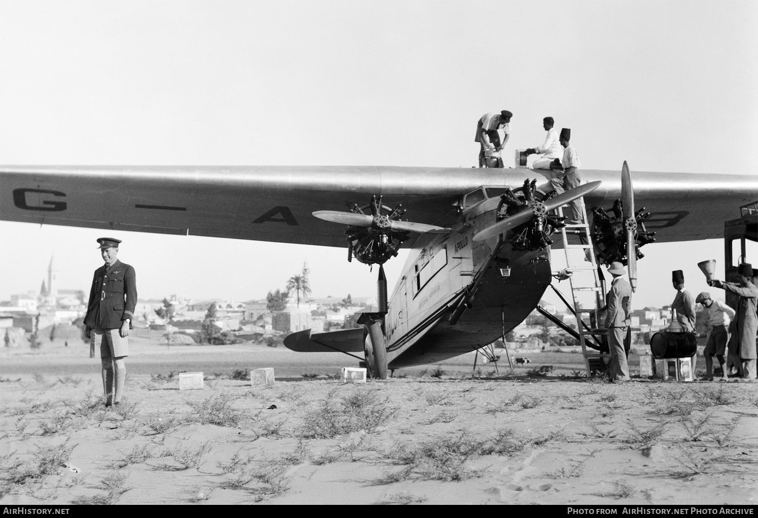 Aircraft Photo of G-ABLU | Avro 618 Ten | Imperial Airways | AirHistory.net #336924