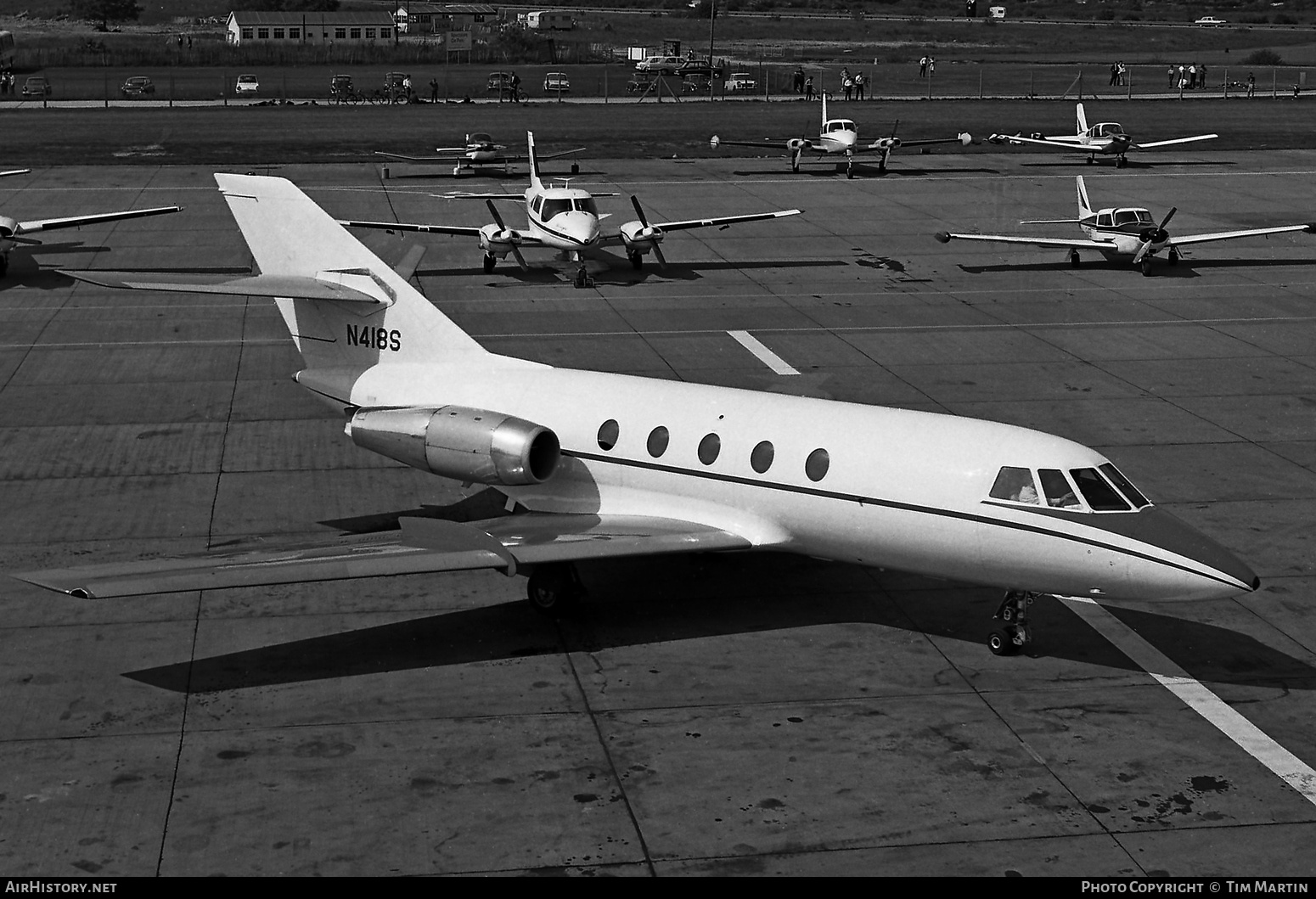 Aircraft Photo of N418S | Dassault Falcon 20C | AirHistory.net #336926