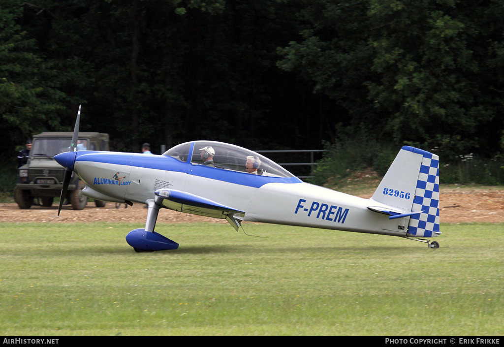 Aircraft Photo of F-PREM | Van's RV-8 | AirHistory.net #336933