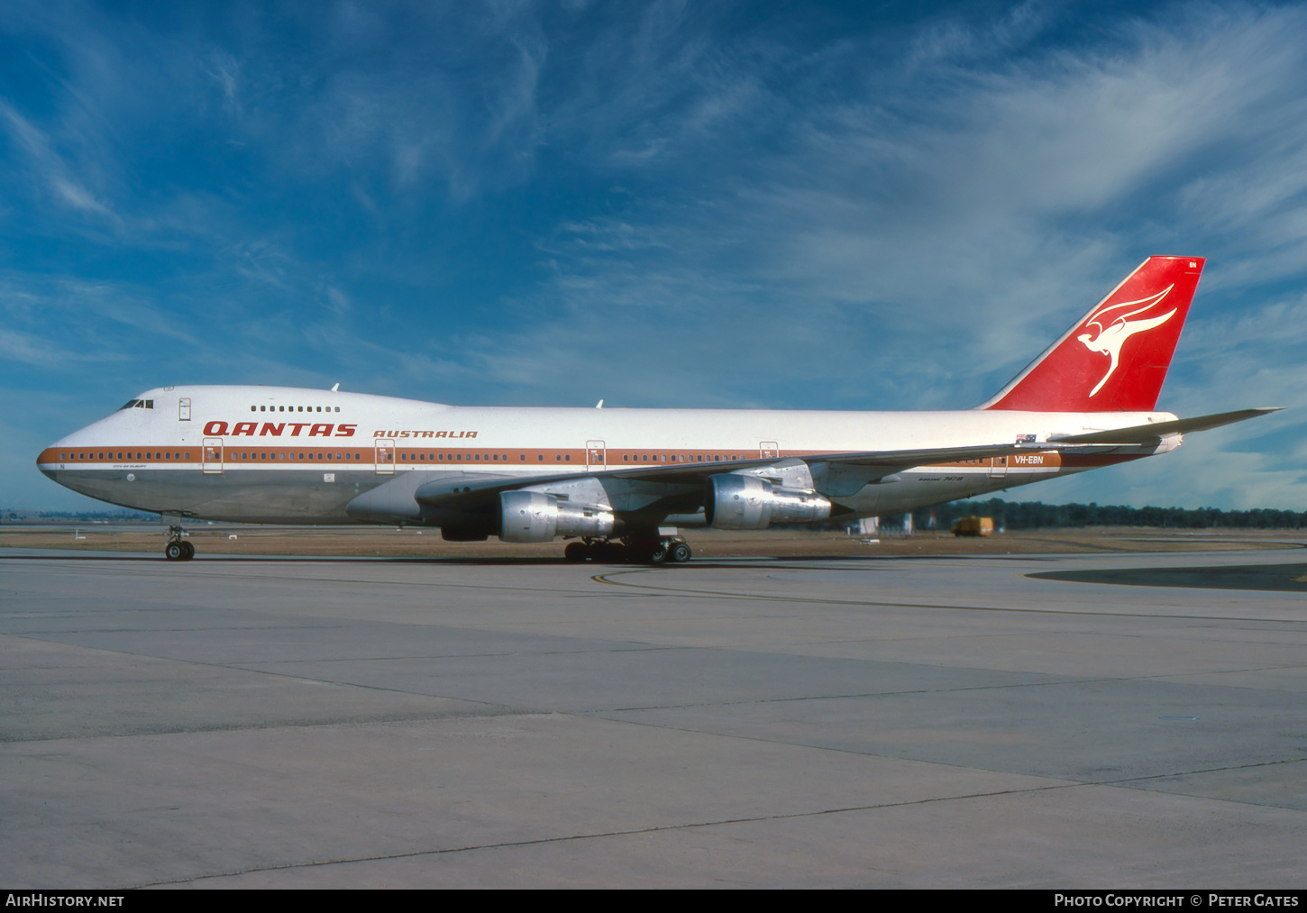 Aircraft Photo of VH-EBN | Boeing 747-238B | Qantas | AirHistory.net #336948