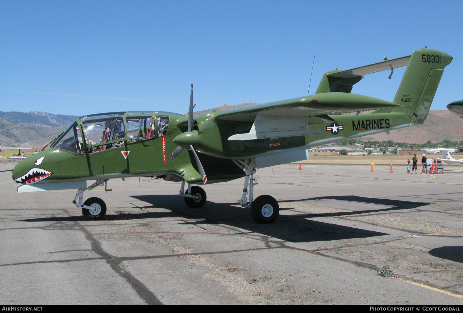 Aircraft Photo of N338RC / 158301 | North American Rockwell OV-10B Bronco | USA - Marines | AirHistory.net #336949