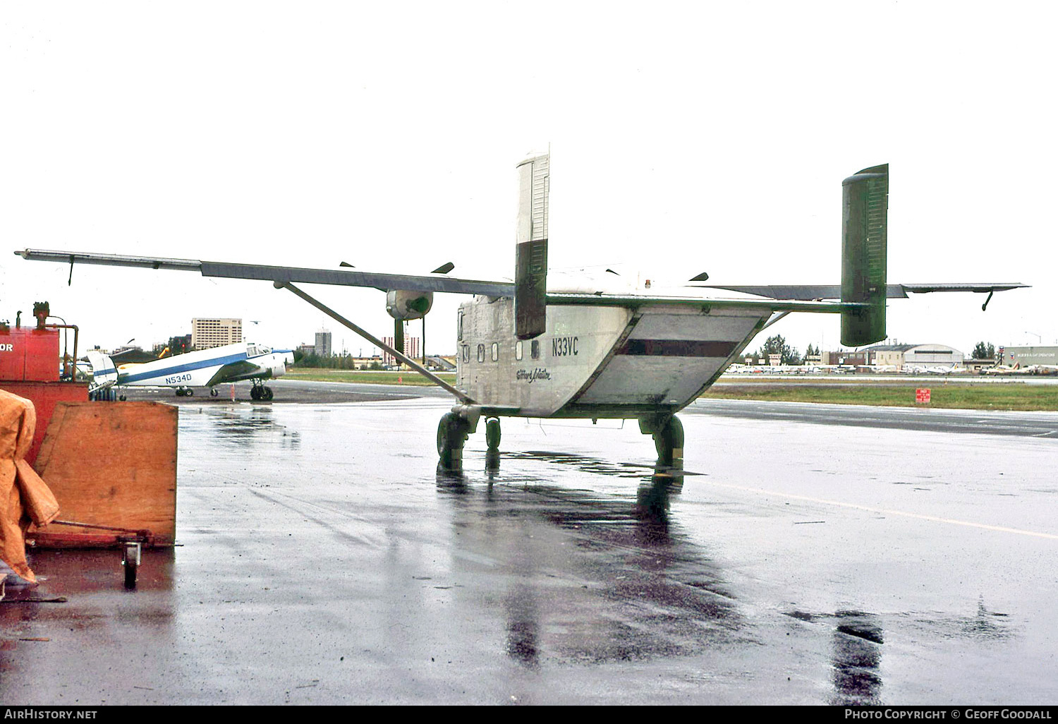 Aircraft Photo of N33VC | Short SC.7 Skyvan 3-200 | Gifford Aviation | AirHistory.net #336958
