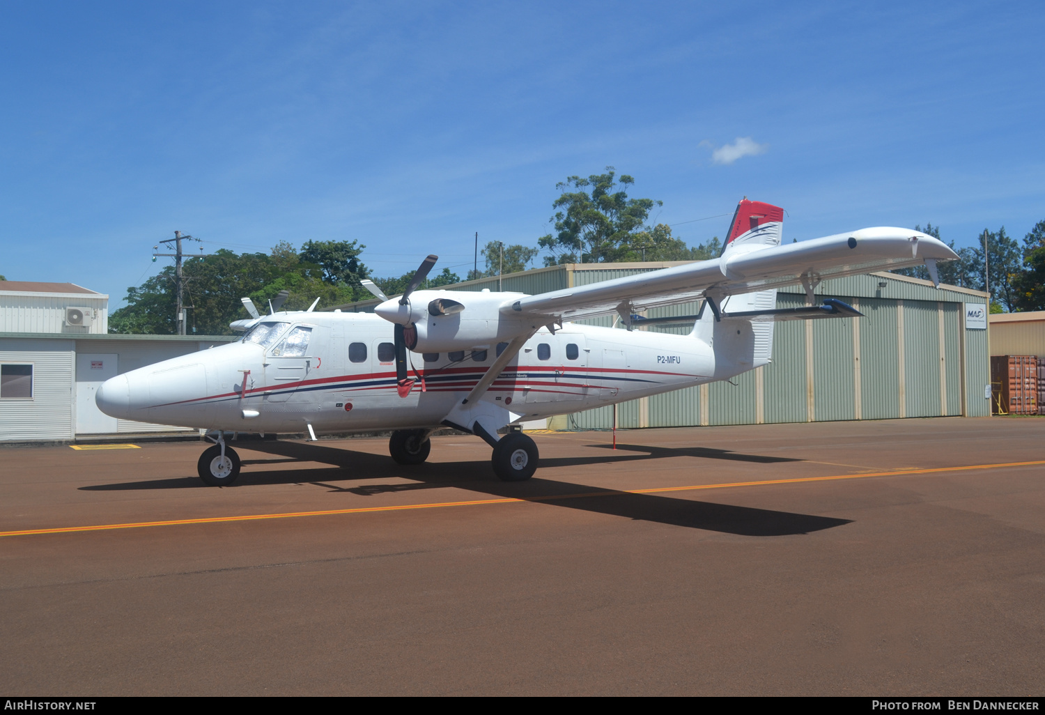 Aircraft Photo of P2-MFU | De Havilland Canada DHC-6-200 Twin Otter | Mission Aviation Fellowship - MAF | AirHistory.net #336963