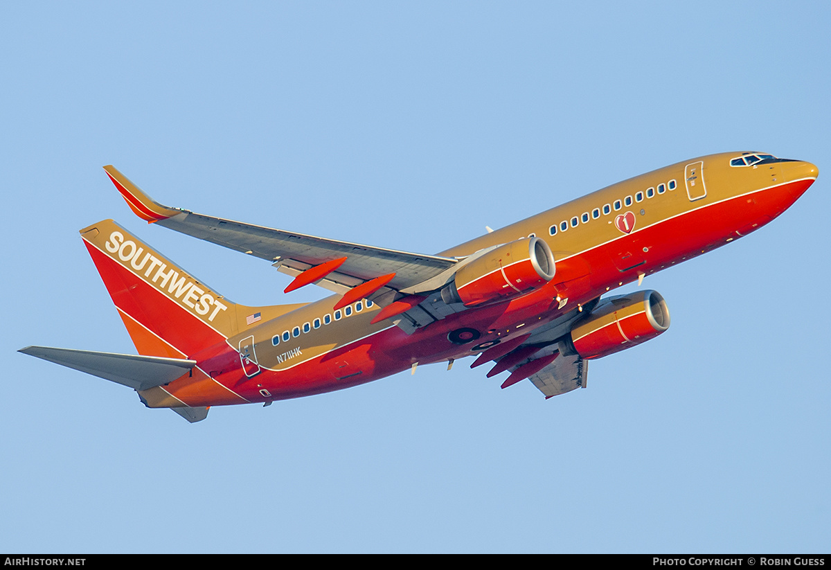 Aircraft Photo of N711HK | Boeing 737-7H4 | Southwest Airlines | AirHistory.net #336968