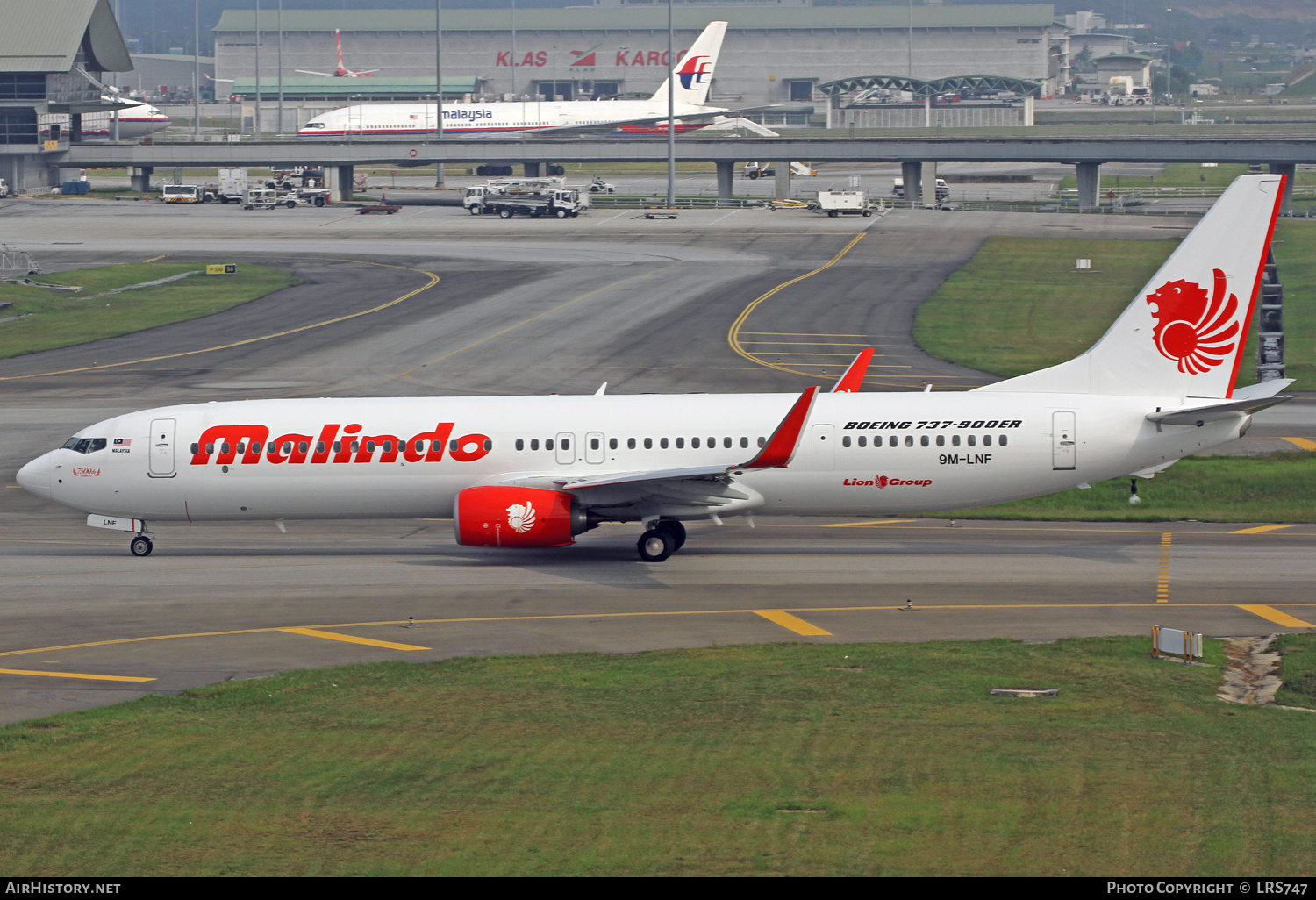 Aircraft Photo of 9M-LNF | Boeing 737-9GP/ER | Malindo Air | AirHistory.net #336979