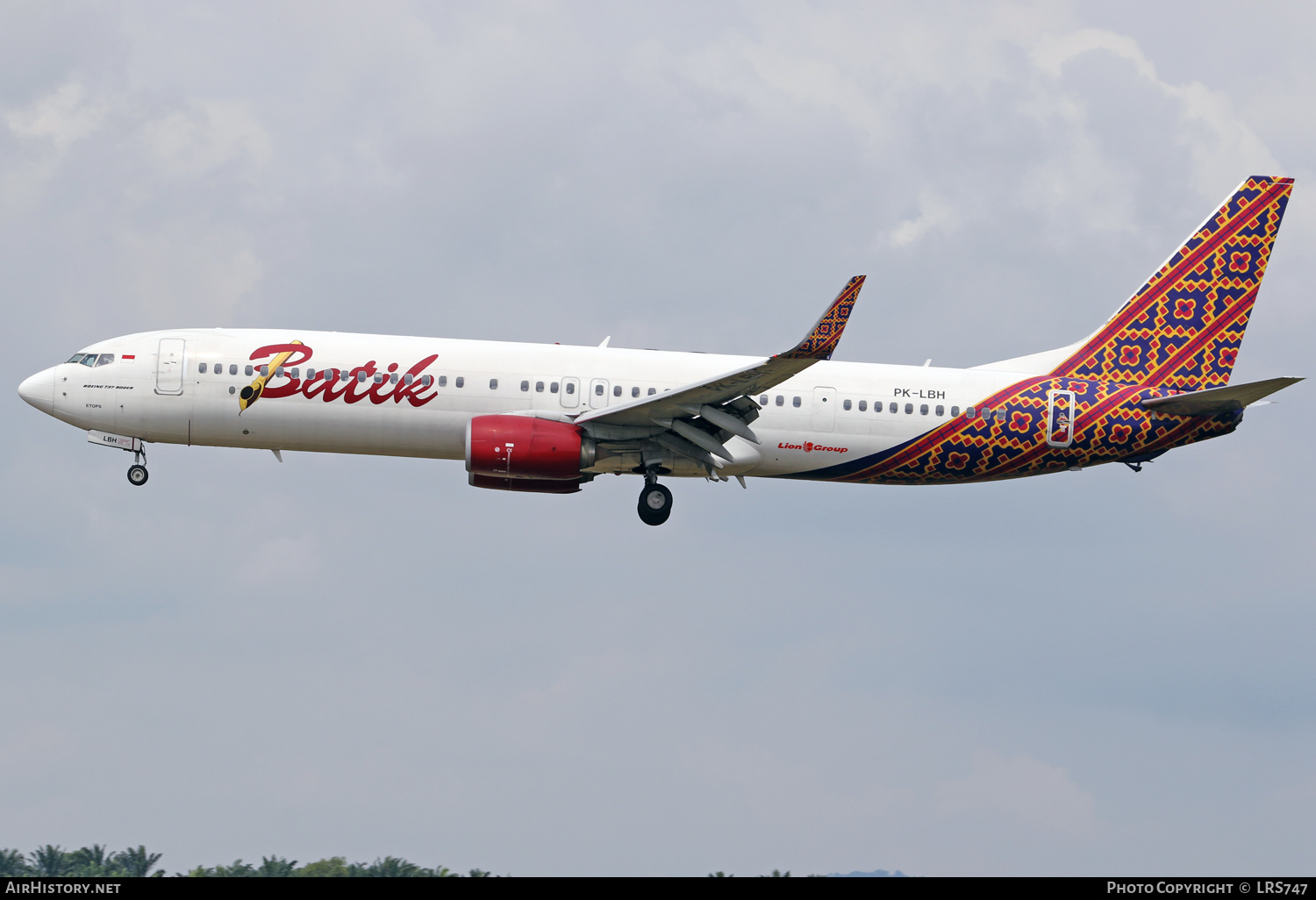 Aircraft Photo of PK-LBH | Boeing 737-9GP/ER | Batik Air | AirHistory.net #336980