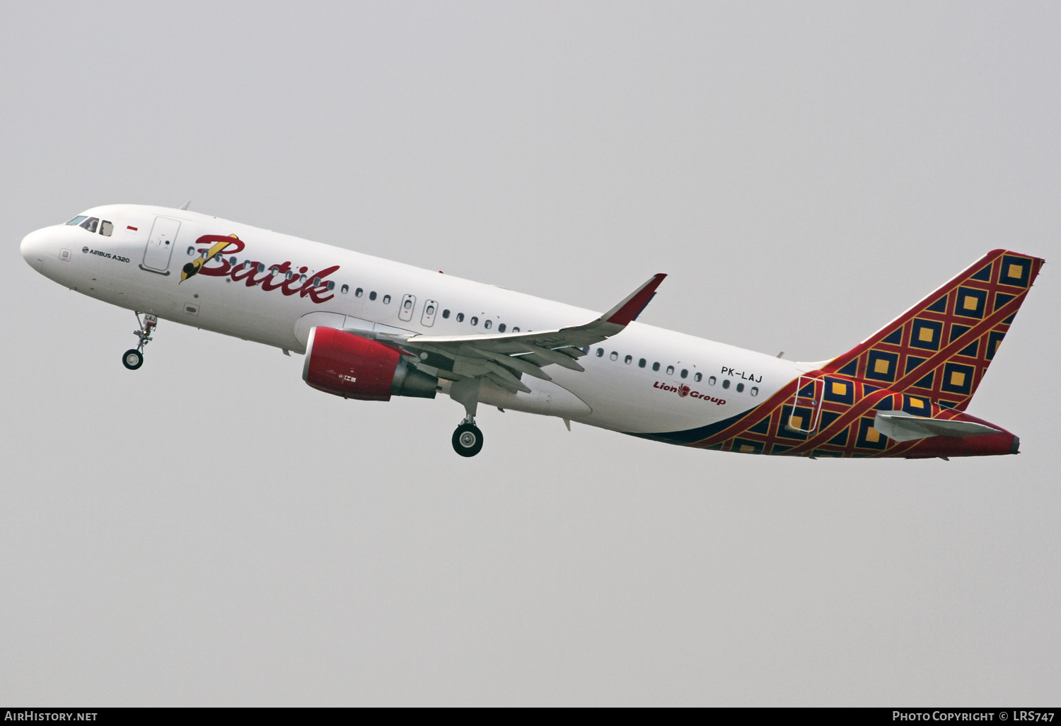 Aircraft Photo of PK-LAJ | Airbus A320-214 | Batik Air | AirHistory.net #336981