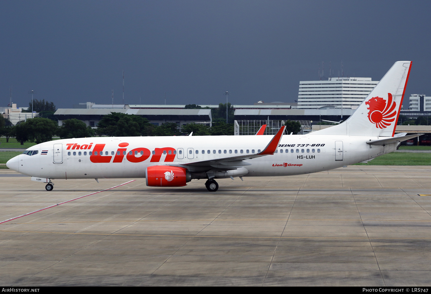 Aircraft Photo of HS-LUH | Boeing 737-8GP | Thai Lion Air | AirHistory.net #337005