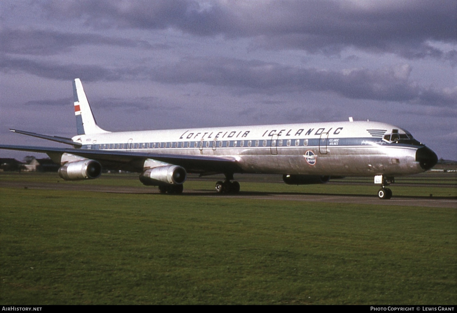 Aircraft Photo of N8639 | McDonnell Douglas DC-8-63CF | Loftleidir - Icelandic Airlines | AirHistory.net #337009