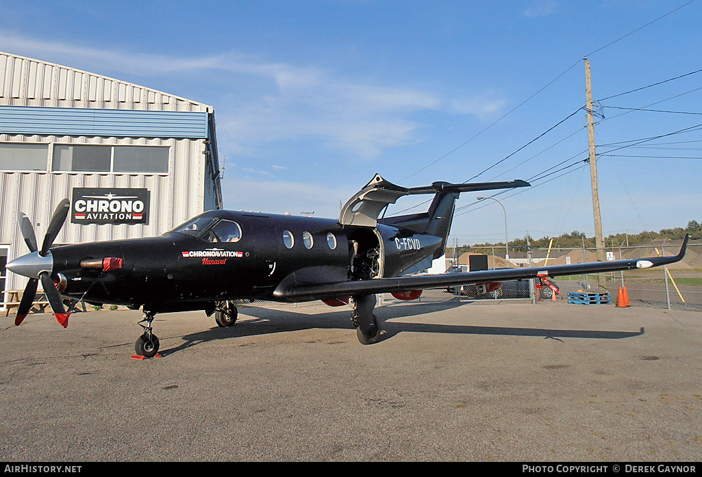 Aircraft Photo of C-FCVD | Pilatus PC-12/45 | Chrono Aviation | AirHistory.net #337035