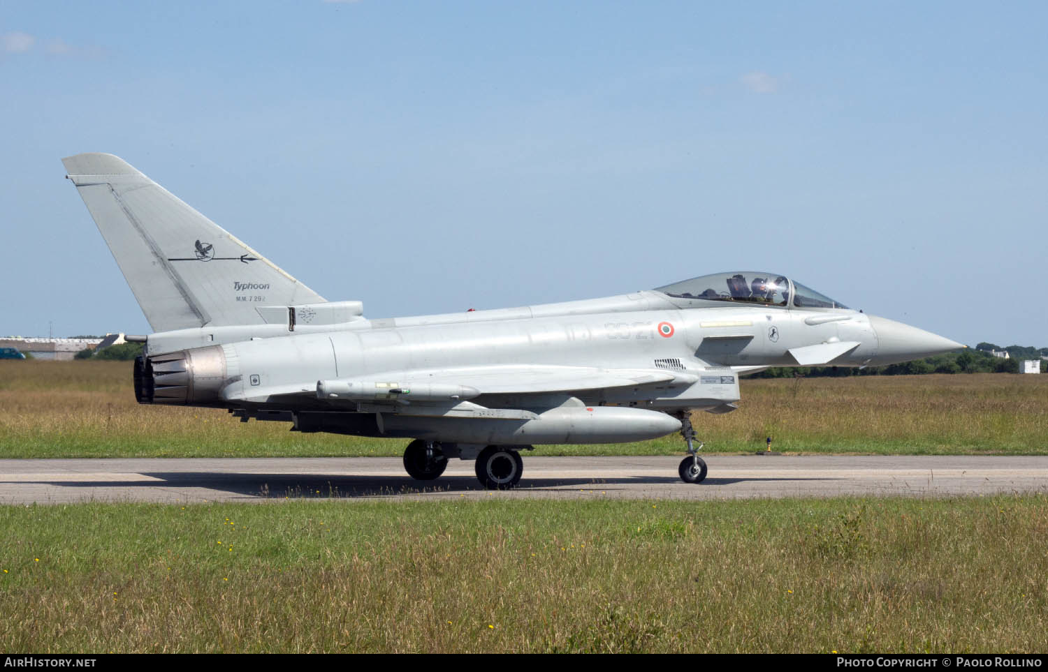 Aircraft Photo of MM7292 | Eurofighter F-2000A Typhoon | Italy - Air Force | AirHistory.net #337039