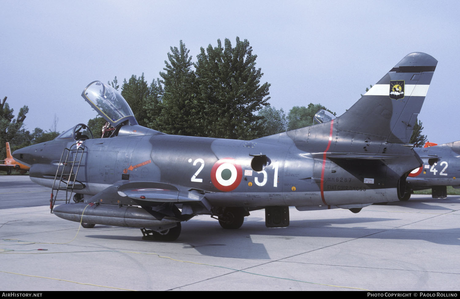 Aircraft Photo of MM6287 | Fiat G-91R/1 | Italy - Air Force | AirHistory.net #337044