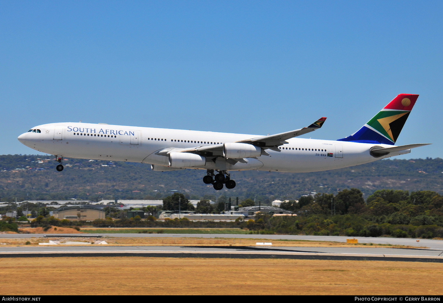 Aircraft Photo of ZS-SXA | Airbus A340-313 | South African Airways | AirHistory.net #337056