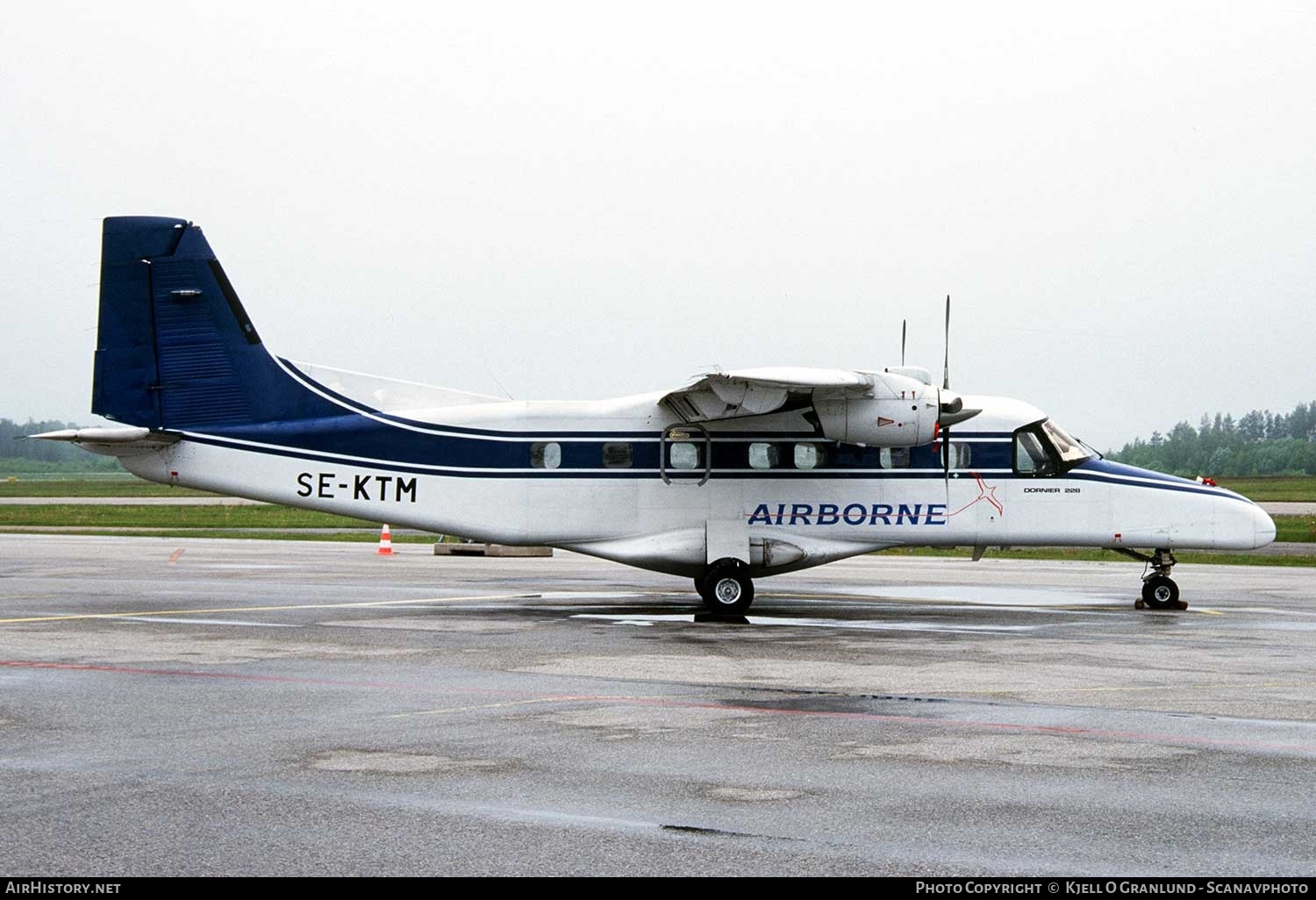 Aircraft Photo of SE-KTM | Dornier 228-100 | Airborne of Sweden | AirHistory.net #337075