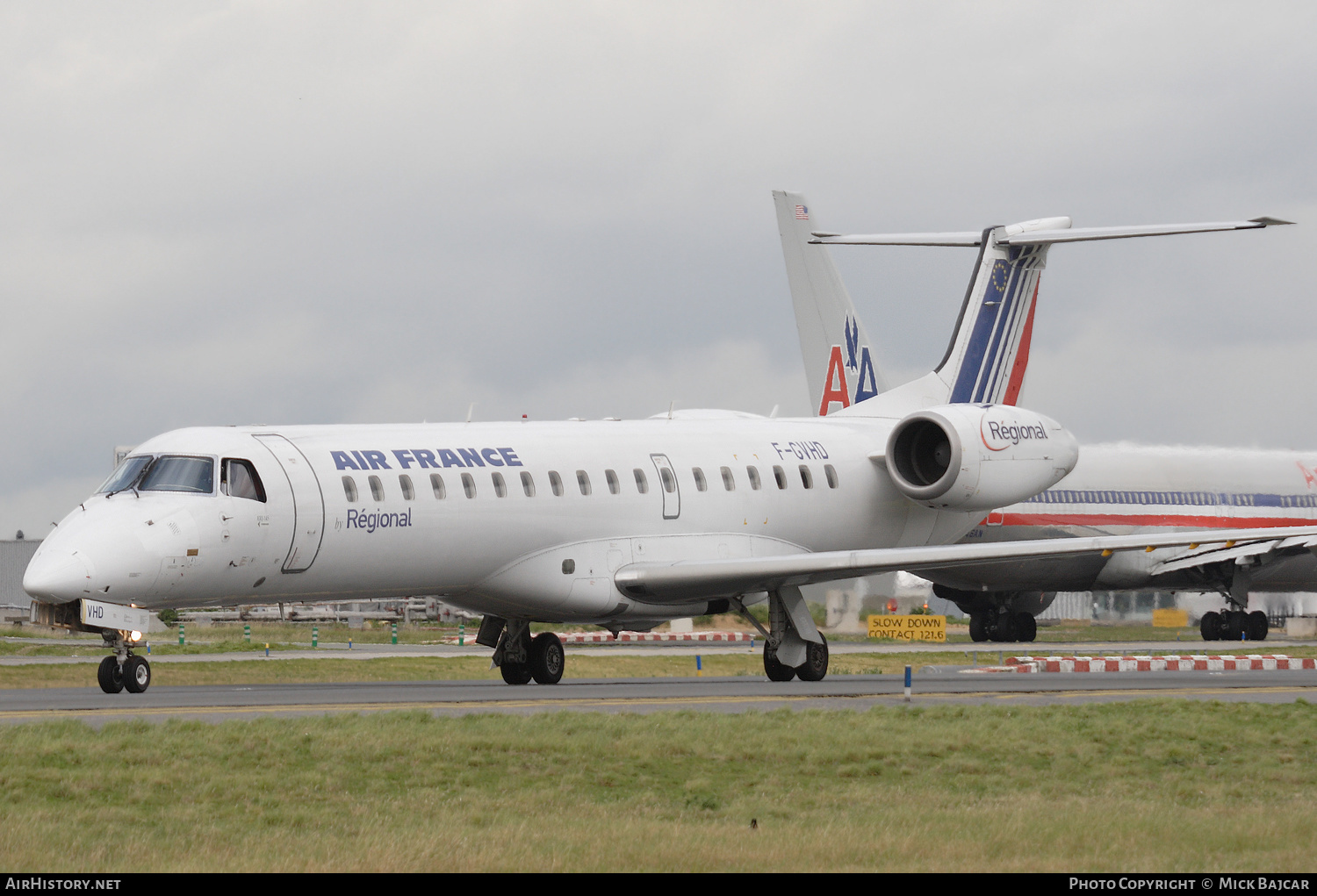 Aircraft Photo of F-GVHD | Embraer ERJ-145MP (EMB-145MP) | Air France | AirHistory.net #337076