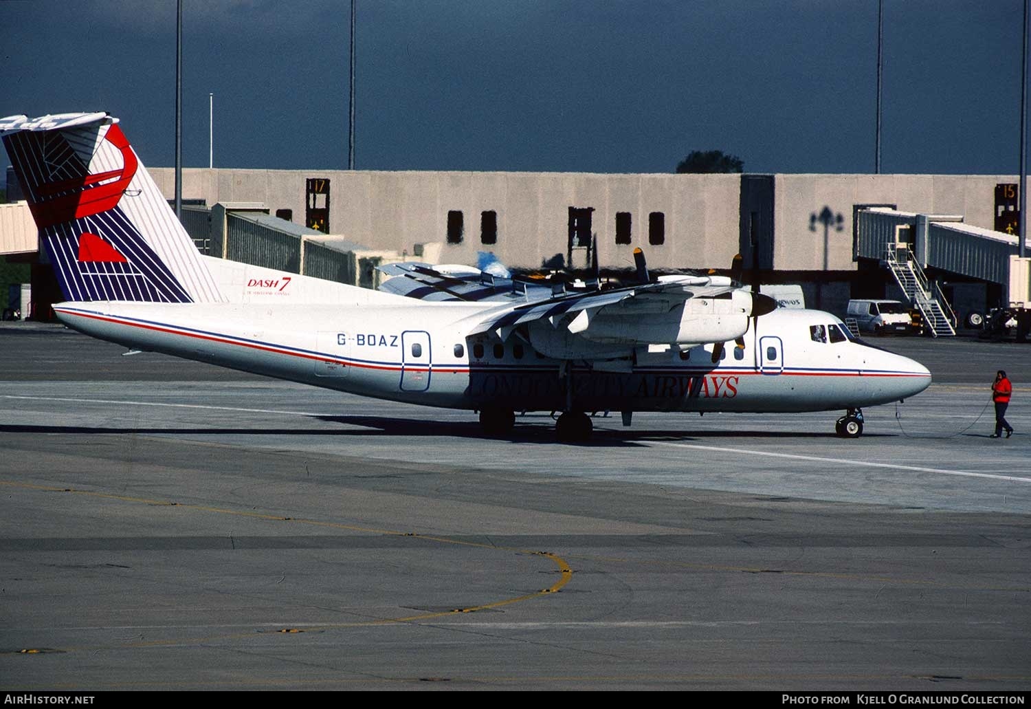 Aircraft Photo of G-BOAZ | De Havilland Canada DHC-7-102 Dash 7 | London City Airways | AirHistory.net #337077