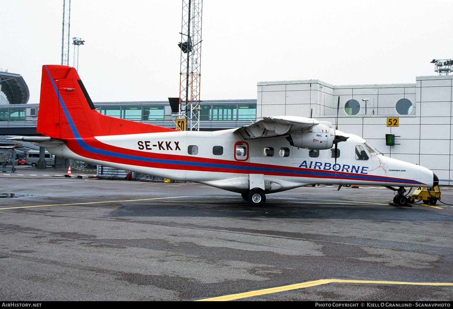 Aircraft Photo of SE-KKX | Dornier 228-100 | Airborne of Sweden | AirHistory.net #337082