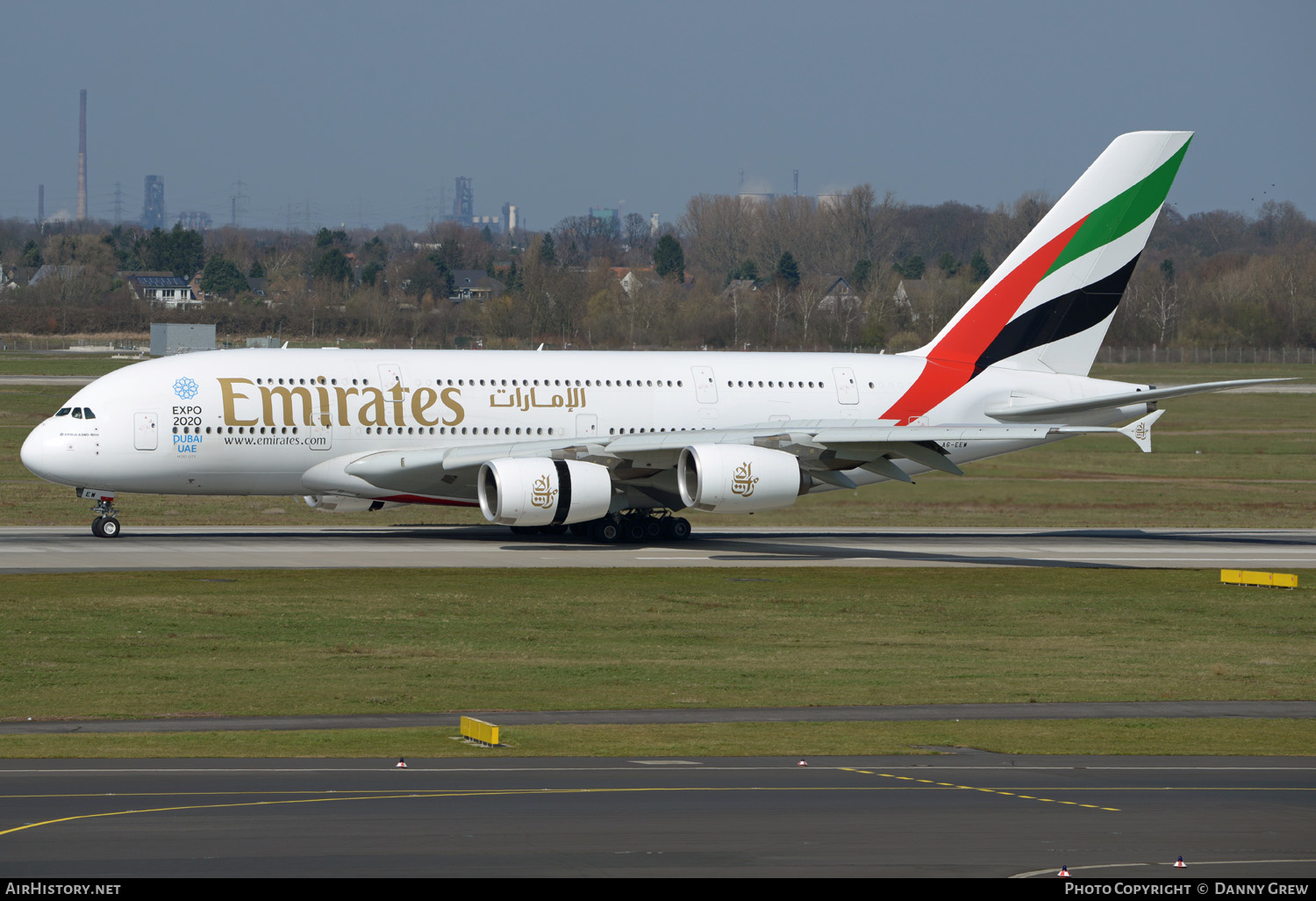 Aircraft Photo of A6-EEW | Airbus A380-861 | Emirates | AirHistory.net #337094