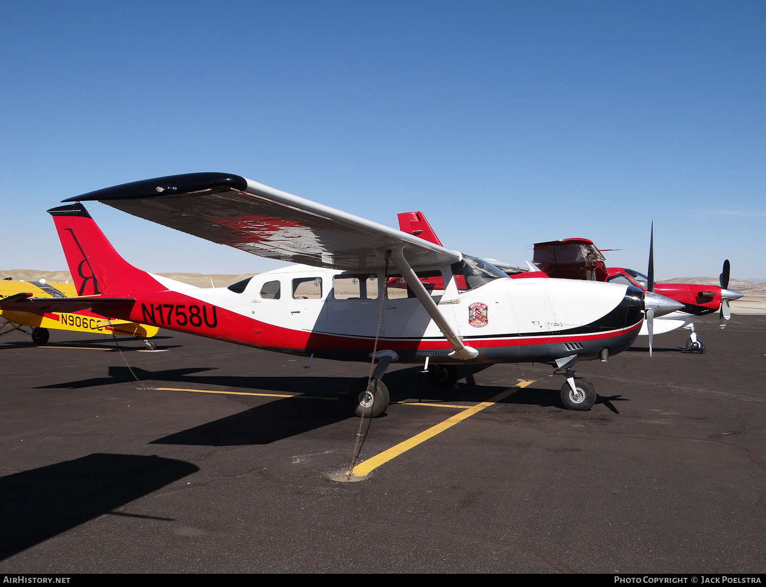 Aircraft Photo of N1758U | Cessna T207 Turbo Skywagon 207 | Redtail Air Adventures | AirHistory.net #337098
