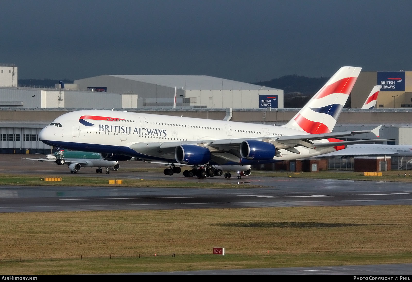 Aircraft Photo of G-XLEI | Airbus A380-841 | British Airways | AirHistory.net #337107