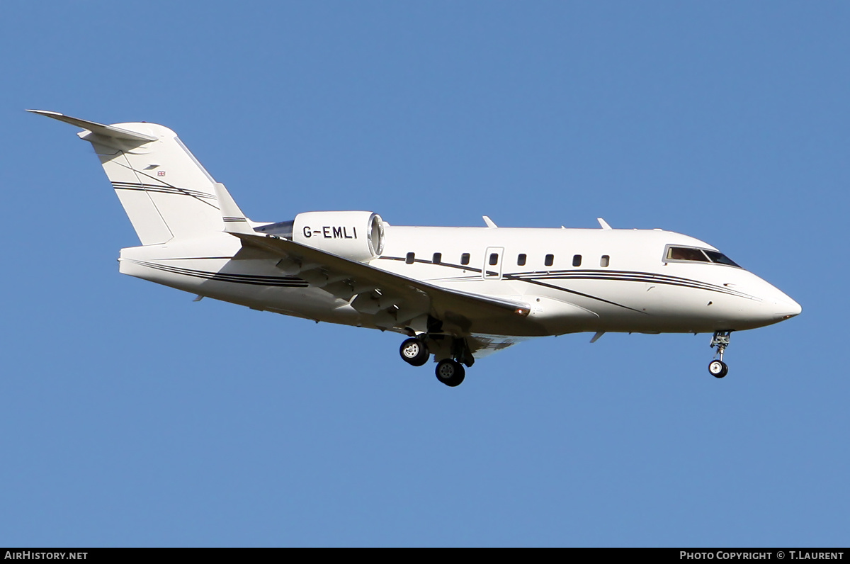Aircraft Photo of G-EMLI | Bombardier Challenger 604 (CL-600-2B16) | AirHistory.net #337112
