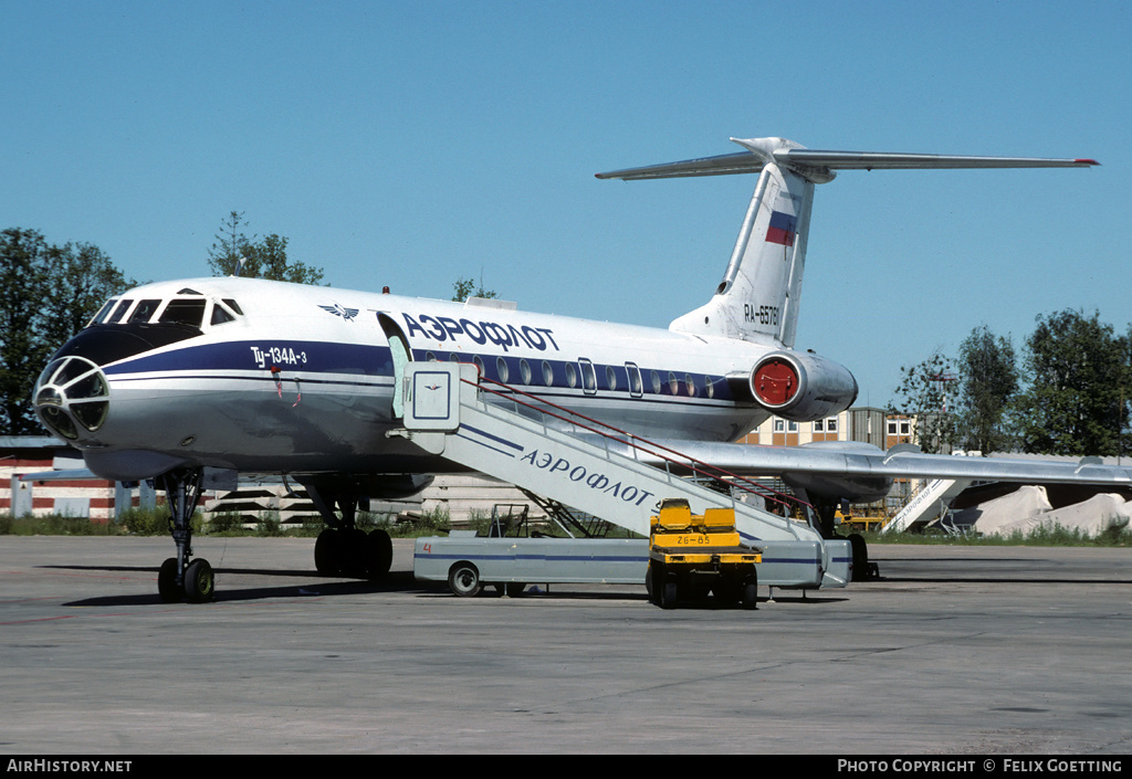 Aircraft Photo of RA-65781 | Tupolev Tu-134A-3 | Aeroflot | AirHistory.net #337149