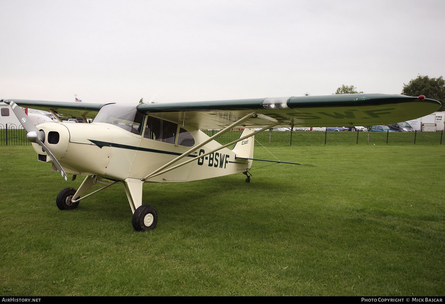 Aircraft Photo of G-BSWF | Piper PA-16(Mod) Clipper | AirHistory.net #337155