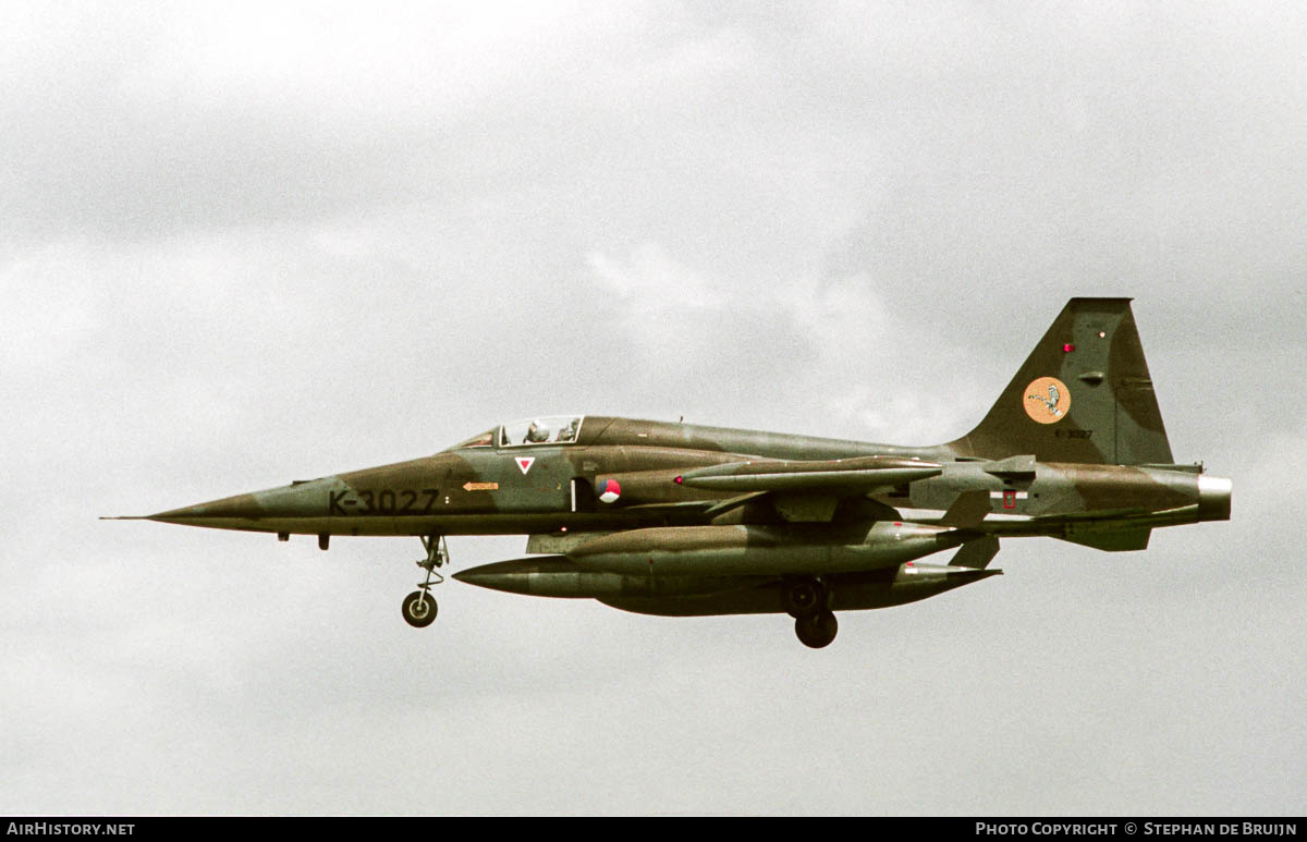 Aircraft Photo of K-3027 | Northrop NF-5A | Netherlands - Air Force | AirHistory.net #337173