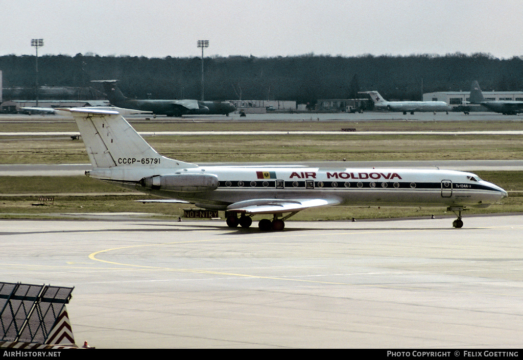 Aircraft Photo of CCCP-65791 | Tupolev Tu-134A-3 | Air Moldova | AirHistory.net #337191