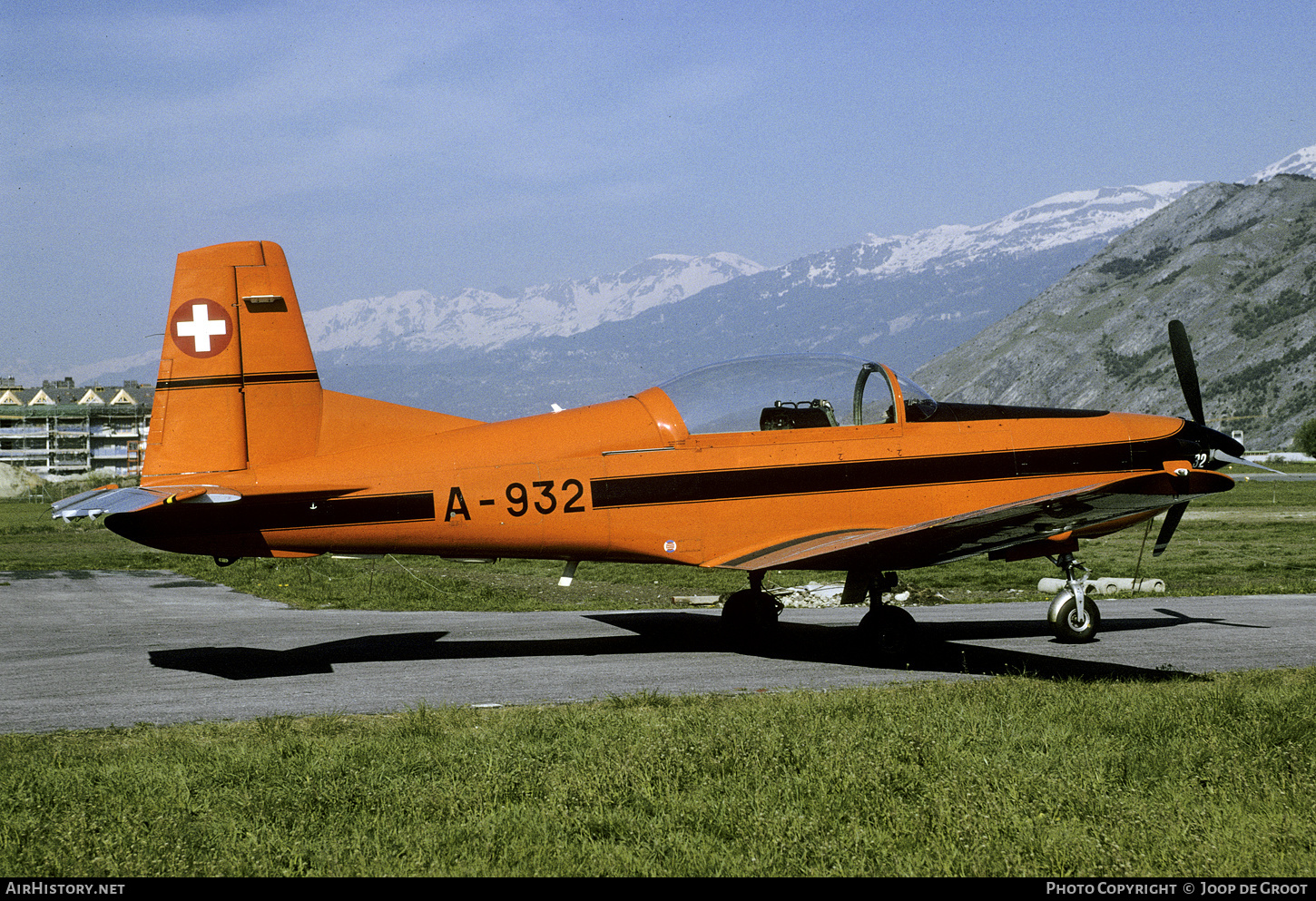 Aircraft Photo of A-932 | Pilatus PC-7 | Switzerland - Air Force | AirHistory.net #337198
