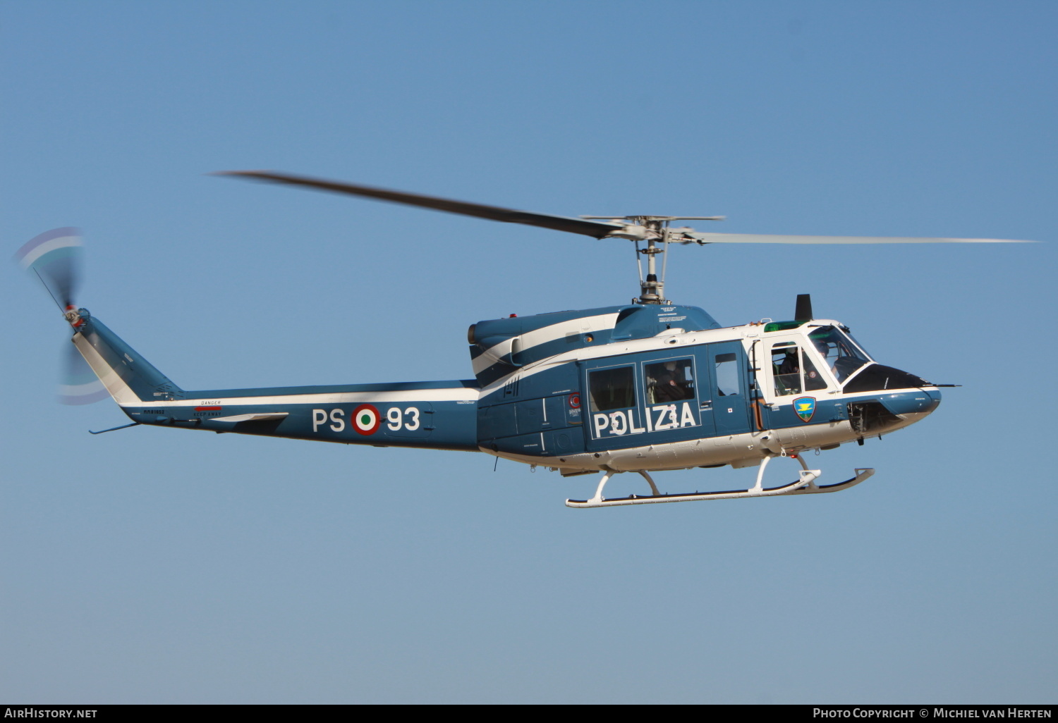 Aircraft Photo of MM81652 | Agusta AB-212 | Italy - Polizia | AirHistory.net #337205