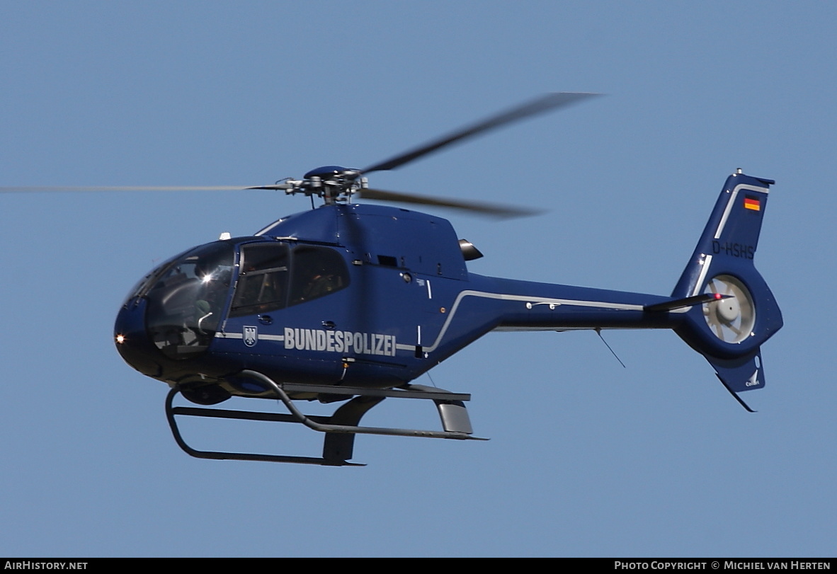 Aircraft Photo of D-HSHS | Eurocopter EC-120B Colibri | Bundespolizei | AirHistory.net #337211