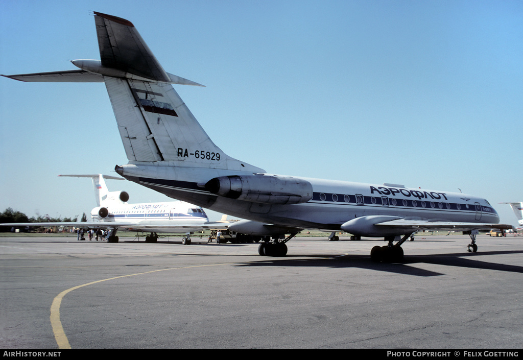 Aircraft Photo of RA-65829 | Tupolev Tu-134A-3 | Aeroflot | AirHistory.net #337216