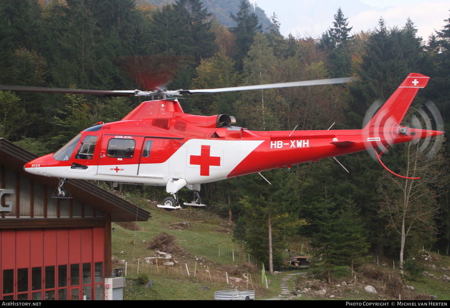 Aircraft Photo of HB-XWH | Agusta A-109K-2 | REGA - Swiss Air Ambulance | AirHistory.net #337227